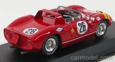 Umelecký model Ferrari 330p N 26 Sebring 1965 Grossman - Hudson 1:43 Red