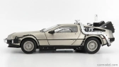 Sun-star De lorean Time Machine - Back To The Future 2 - Ritorno Al Futuro 2 1:18 Silver