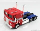 Jada Freightliner Flt86 Tractor Truck 3-assi 1986 - Optimus Prime Transformers Iv L'era Dell'estinzione - Movie 2014 1:24 Red Blue