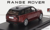 LCD model Land rover Range Rover 2022 1:64 Červený