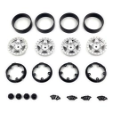 HBP240504 - Deep Star Bead Lock Wheel ( 1.2 ) Satin Silver