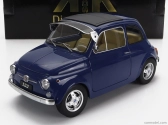 Fiat 500 F Custom 1968 v mierke 1:12 modrá