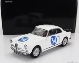 Kyosho Alfa romeo Giulietta Sv Sprint Veloce N 34 Targa Florio 1960 Emanuele - Aldebaran (checco D'angelo) 1:18 Biela