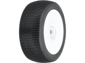 Pro-Line kolo 3.3", pneu Convict S3 Buggy, disk H17 bílý (2)