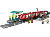 LEGO City - zastávka električky a autobusu v centre mesta