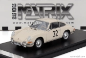 Matrix modely v mierke 1:43 Porsche 911s Coupe N 32 Test 24h Le Mans 1966