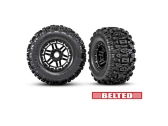Traxxas kolo 2.9/3.8", disk černý, pneu Sledgehammer All-Terrain belted (2)