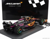Minichamps Mclaren F1  Mcl36 Team Mclaren N 3 5th Singapore Gp 2022 Daniel Ricciardo 1:18 Oranžová Světle Modrá