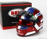 Mini prilba Bell prilba F1 Casco Prilba Renault A522 Team Alpine Bwt N 31 Sezóna 2022 Esteban Ocon 1:2 Červená biela