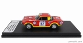 Trofeu Fiat 124 Abarth (night Version) N 57 Rally 1000 Lakes 1974 Marketta Oksala - Terttu Aho 1:43 Červená Žlutá