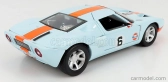 Motor-max Ford usa Gt Gulf N 6 1968 1:24 Světle Modrá Oranžová