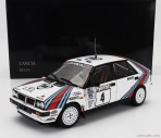 Kyosho Lancia Delta Hf Integrale 4wd Team Lancia  N 4 Winner Rally 1000 Lakes 1987 Markku Alen - Ilkka Kivimaki 1:18 Bílá Červená Modrá