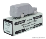 Officina-942 Fiat 1100 Garavini Ambulanza - Ambulance 1954 1:76 Grey