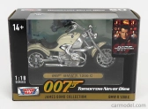 Motor-max BMW R1200c 1997 - 007 James Bond - Zajtrajšok nikdy neumiera - Il Domani Non Muore Mai 1:18 Cream