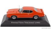 Edicola Pontiac Gto The Judge Coupe 1969 - Con Vetrina - S vitrínou 1:43 červená