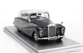 Kess-model Rolls royce Silver Wraith Perspex Top Saloon 1956 - Ex Nubar Gulbenkian 1:43 Modrá Stříbrná