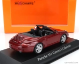 Minichamps Porsche 911 997 Carrera S Cabriolet 2005 1:43 Red Met