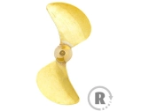 Raboesch lodná skrutka tr. 154 25 mm M2 2-listová pravá