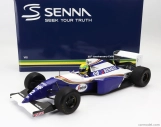 Minichamps Williams F1  Fw16 Team Rothmans Renault N 2 San Marino Gp Dirty Version 1994 Ayrton Senna 1:12 Modrá Bílá
