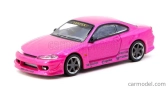Tarmac Nissan Silvia (s15) Coupe Vertex 1999 1:64 Pink Met