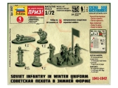 Zvezda figúrky – sovietski ostreľovači (1:72)