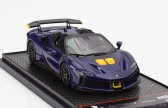 Bbr-models Ferrari Sf90 Xx Stradale Spider 2024 1:43 Blu Elettrico - modrá žltá čierna