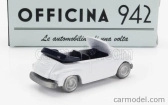 Officina-942 Fiat 600 Maggiolina Carrozzeria Francis Lombardi Cabriolet Open 1958 1:76 Biela