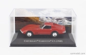 Edicola Chevrolet Corvette C3 Coupe 1968 - Con Vetrina - S vitrínou 1:43 červená