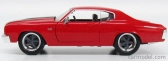 Jada Chevrolet Dom's Chevy Chevelle 454ss 1970 - Fast & Furious  Iv (2009) - Solo Parti Originali - Original Parts 1:24 Červená Černá