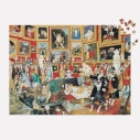 Galison Puzzle Tribuna Uffizi s kočkami 1500 dílků - poškozený obal