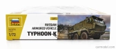 Zvezda Kamaz Typhoon K Vojenský nákladný tank 2014 1:72 /