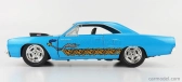 Jada Plymouth Road Runner Coupe 1970 With Wile E. Coyote Figure - Looney Tunes 1:24 Blue