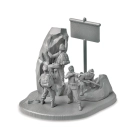Zvezda figurky - němečtí Gebirgsjäger (1:72)