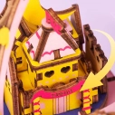 RoboTime 3D skládačka hrací skříňky Veselý kolotoč