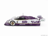 Cmr Jaguar Xjr12 7.0l V12 Team Silk Cut Jaguar T.w.racing N 3 Winner 24h Le Mans 1990 John Nielsen - Price Cobb - Martin Brundle 1:18 Bílá Fialová