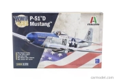 Italeri North American P-51d Mustang Vojenské lietadlo 1941 1:72 /