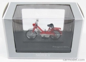 Norev Peugeot 103l 1976 1:18 Červená biela