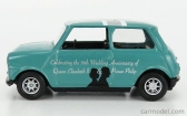 Corgi Mini Cooper 1961 - Celebrating The 70th Wedding Anniversary Of Queen Elizabeth Ii & Prince Philip 1:36 Zelená
