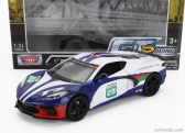 Motor-max Chevrolet Corvette C8 N 28 Racing 2020 1:24 Bílá Modrá