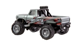 RC Monster Truck kovový 1:64 RTR LED Tempomat 2,4GHz šedý