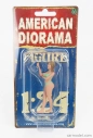 Americké diorámy Figúrky Dievča Bikiny - august 1:24 Ružovo-zelená