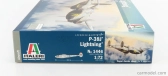 Italeri Lockheed martin P-38j Lightning Caccia Airplane 1939 1:72 /