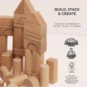 Le Toy Van Dřevěné kostky přírodní 60 ks
