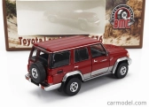 Bm-creations Toyota Land Cruiser Lc76 2014 1:64 Červená Stříbrná
