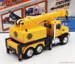 Maisto Mack Anthem Truck 3-assi Cane Gru 2020 1:64 žlto-čierna