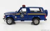 Greenlight Ford usa Bronco Xlt New York State Police Department 1996 1:18 Blue