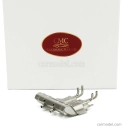 Cmc Porsche Street Exhaust System (interchangeable) 904 Carrera Gts 1:18 Silver