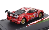 Edicola Ferrari 458 Italia Gt3 4.5l V8 Team Aim Motorsport N 61 24h Daytona 2013 Giancarlo Fisichella - Jeff Segal - Toni Vilander 1:43 Červená Bílá