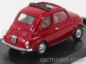 Brumm Fiat 500f Tetto Aperto - Otvorené 1965 1:43 Rosso Medio