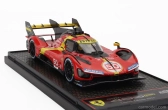 Bbr-models Ferrari 499p 3.0l Turbo V6 Team Ferrari Af Corse N 50 Launch Edition 2022 1:43 Červená žltá čierna